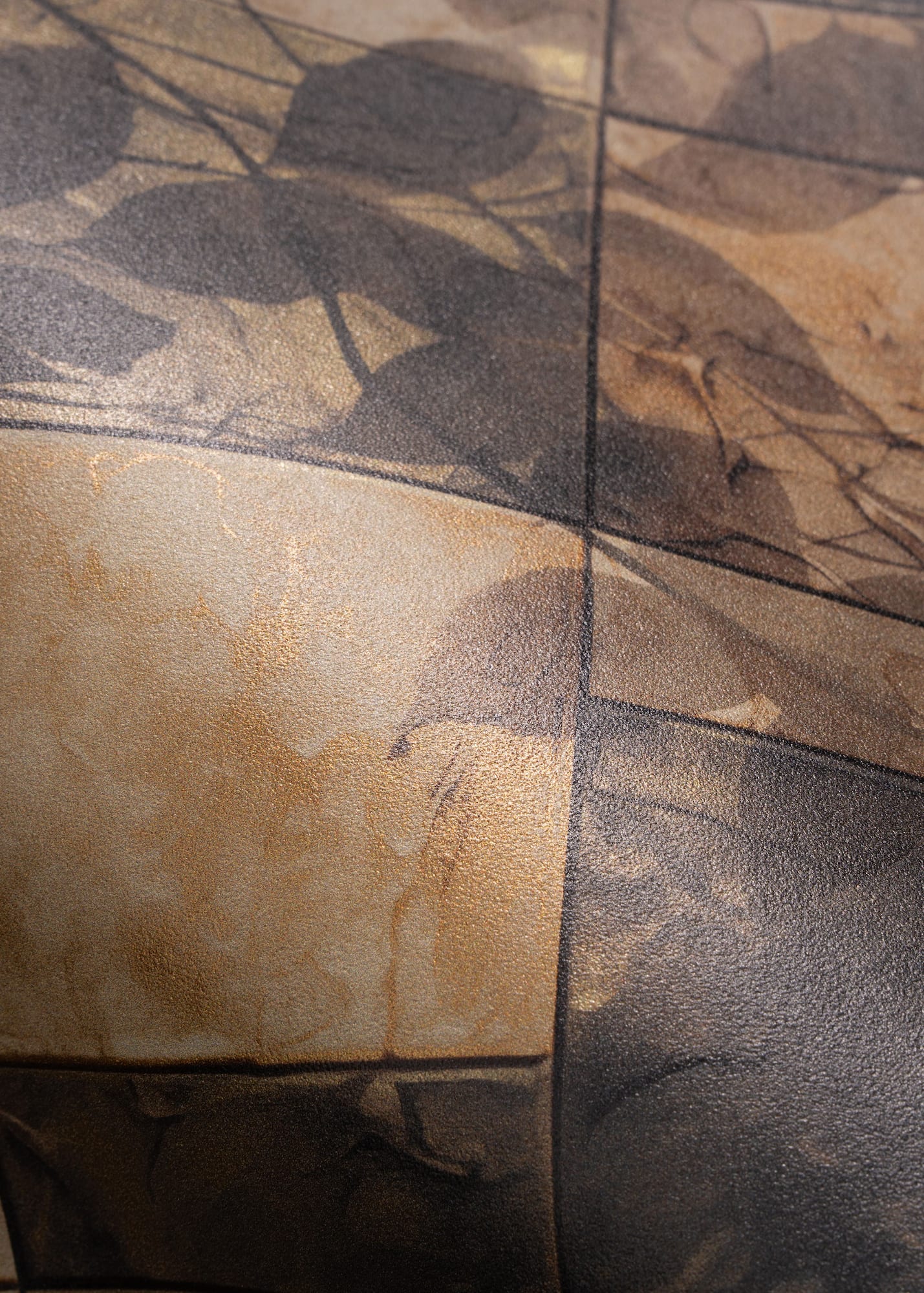 Designs Direct Canopy Mosaic Gold Wall Mural